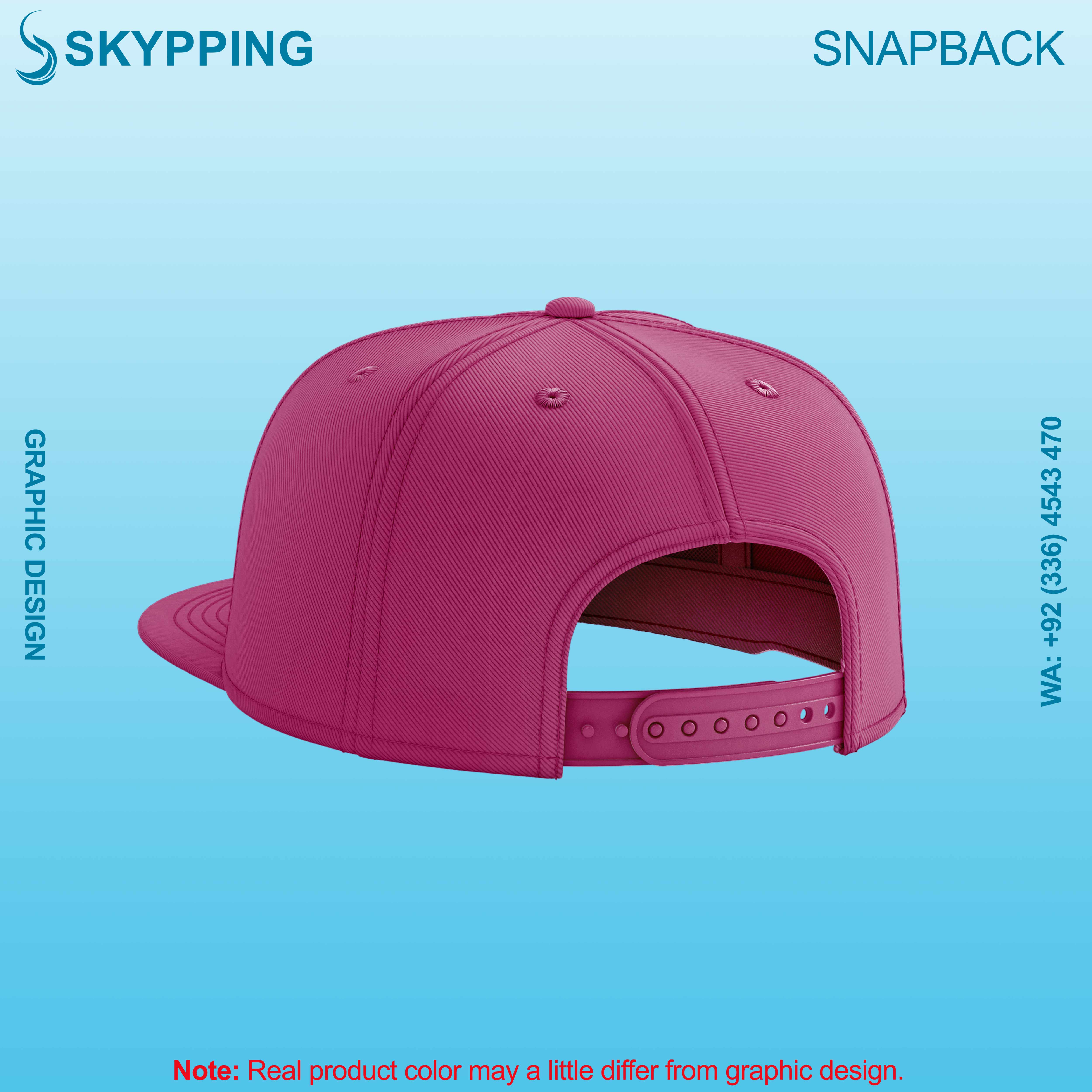 Snapback Hat - 6 Panel